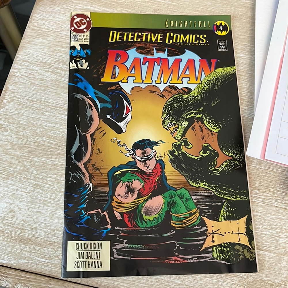 Vintage DC Comics Batman Knightfall #4
